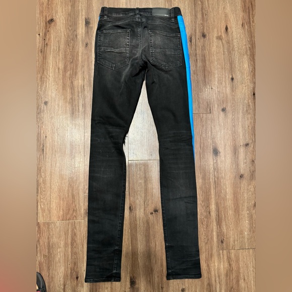 Amiri blue strip jeans - Picture 2 of 3